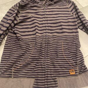 Striped sweater  with Hood